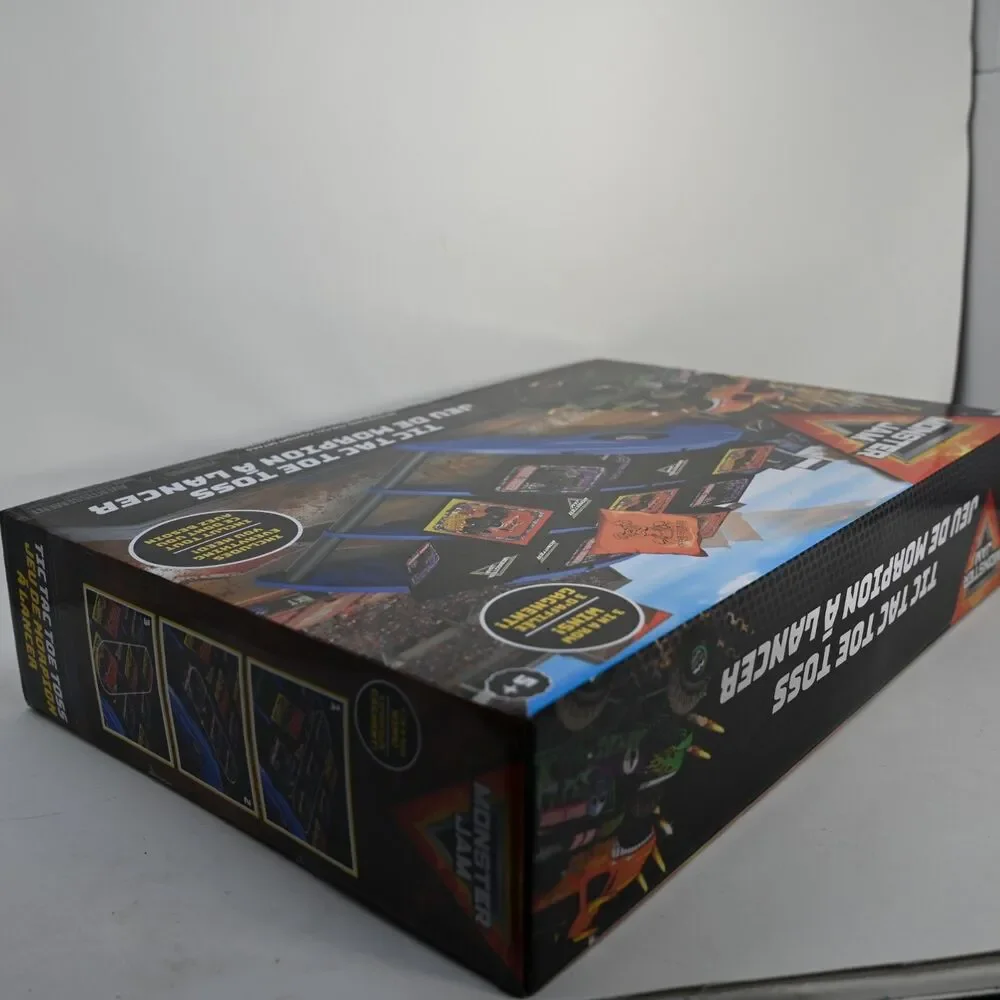 Monster Jam Tic Tac Toe Toss Bean Bag Game El Toro Loco Grave Digger New